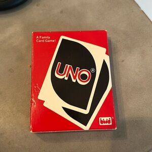Vintage Uno Family Card Game
